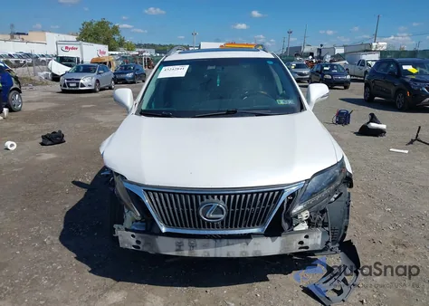 2010 Lexus Rx 350 из США, поврежденный, VIN 2T2BK1BA7AC018741